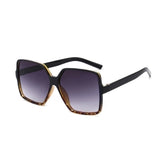 Retro Gradient Square Frame Sunglasses